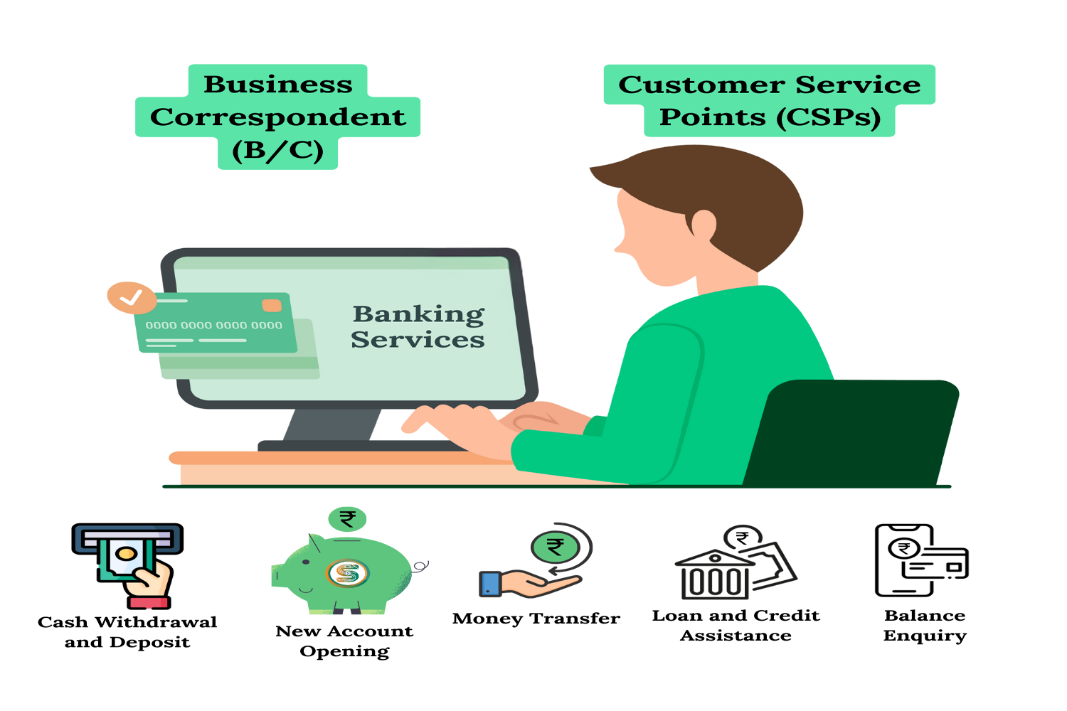  Why should you open your bank csp account through Oxigen India csp?